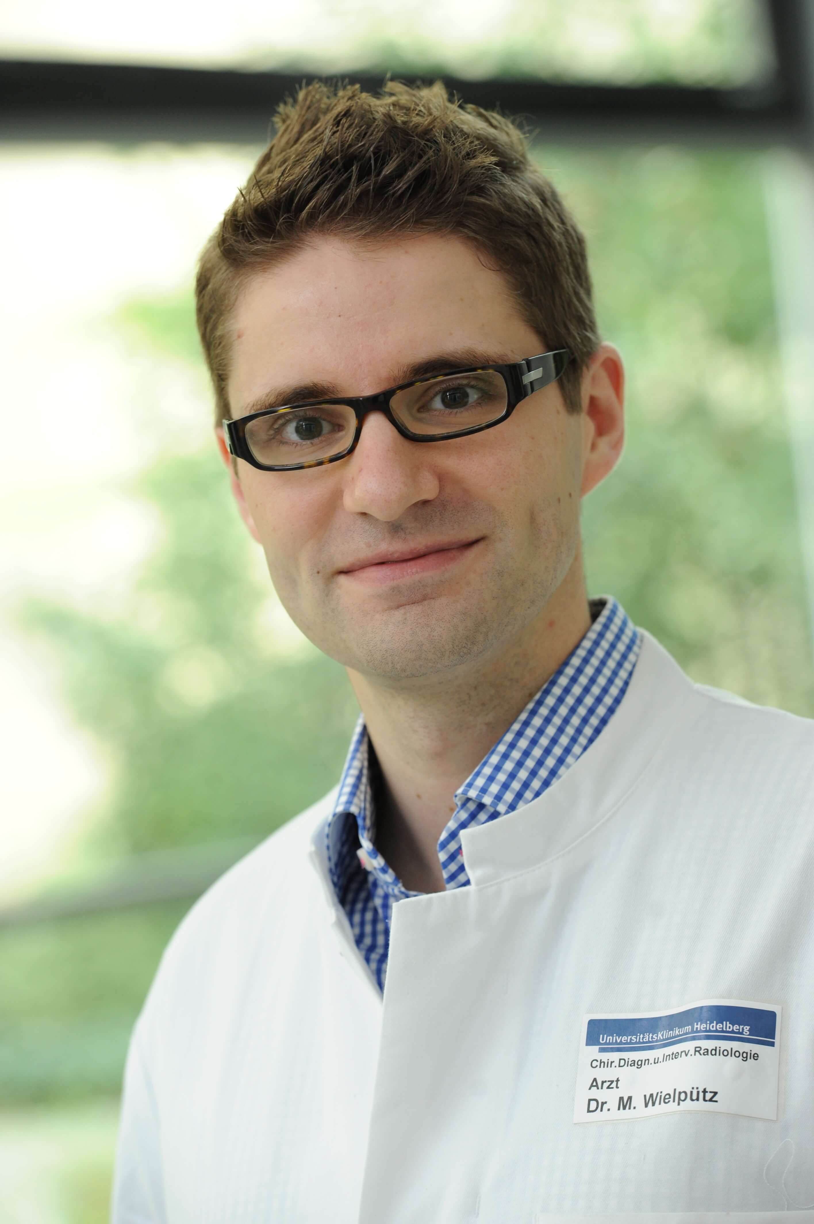 Dr. Mark Oliver Wielpütz erhält den Christiane Herzog Forschungsförderpreis 2014.