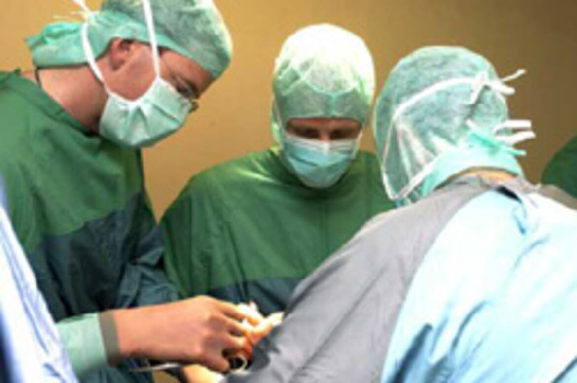 A well co-ordinated team doing everything for the patient. A well co-ordinated team doing everything for the patient.