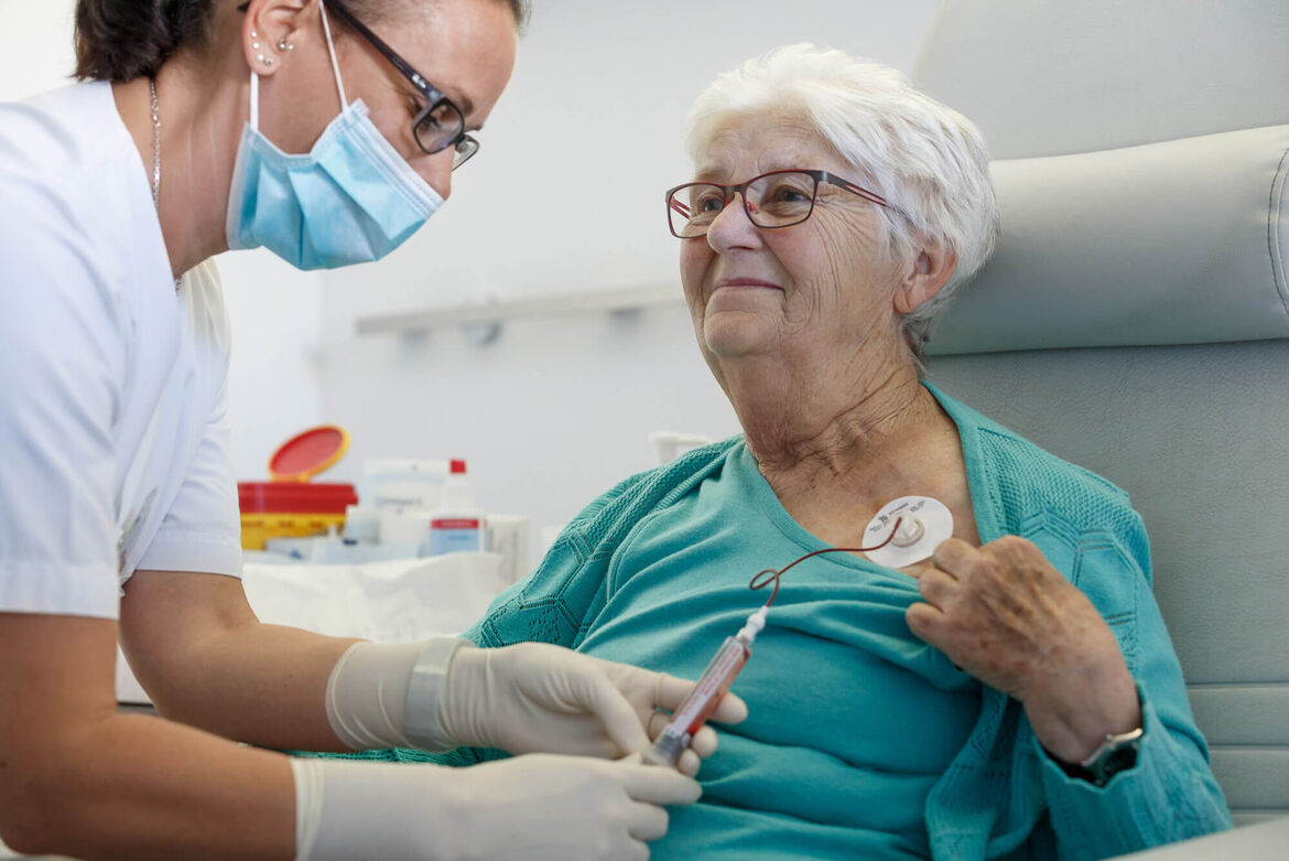 In der Tagesklinik haben die Mitarbeitenden immer ein offenes Ohr für die Patienten