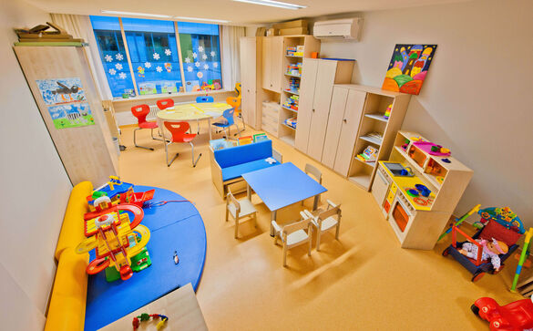 Children's playroom at the UKHD