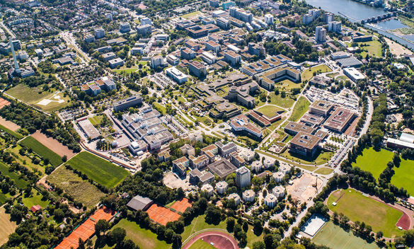 Luftaufnahme Medizincampus Heidelberg