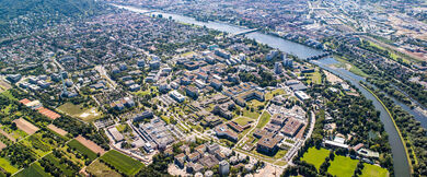 Luftaufnahme Medizincampus Heidelberg