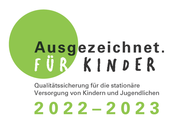 Logo Ausgezeichnet für Kinder