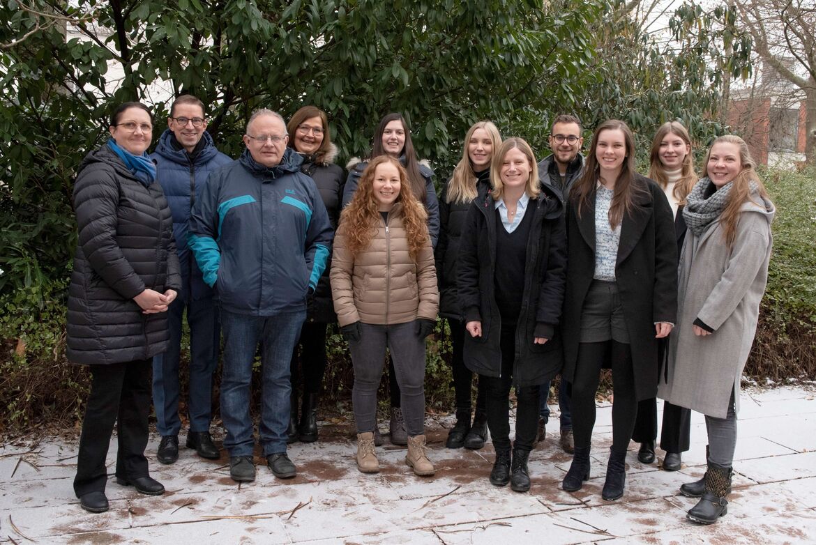 Gruppenbild der AG von Univ.-Prof. Dr. med. Oliver Gruber