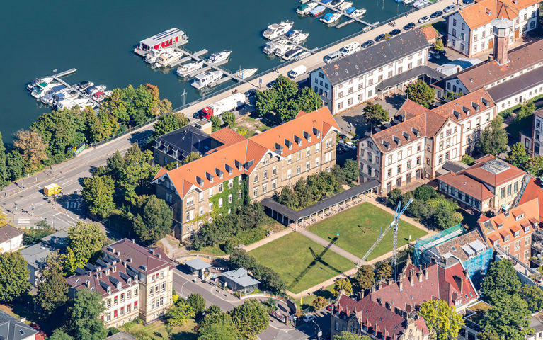 Campus Berheim Zentrum für Psychosoziale Medizin im Luftbild
