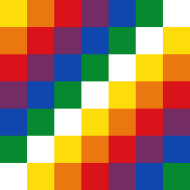 Flagge Aymara