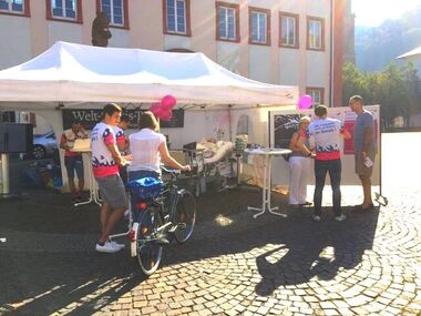 Infostand zum World Sepsis Day Infostand zum World Sepsis Day