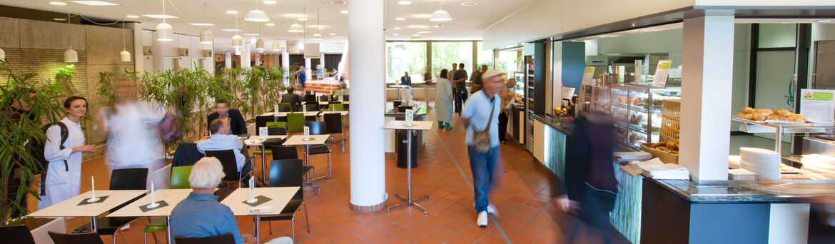 Cafeteria am UKHD Cafeteria am UKHD