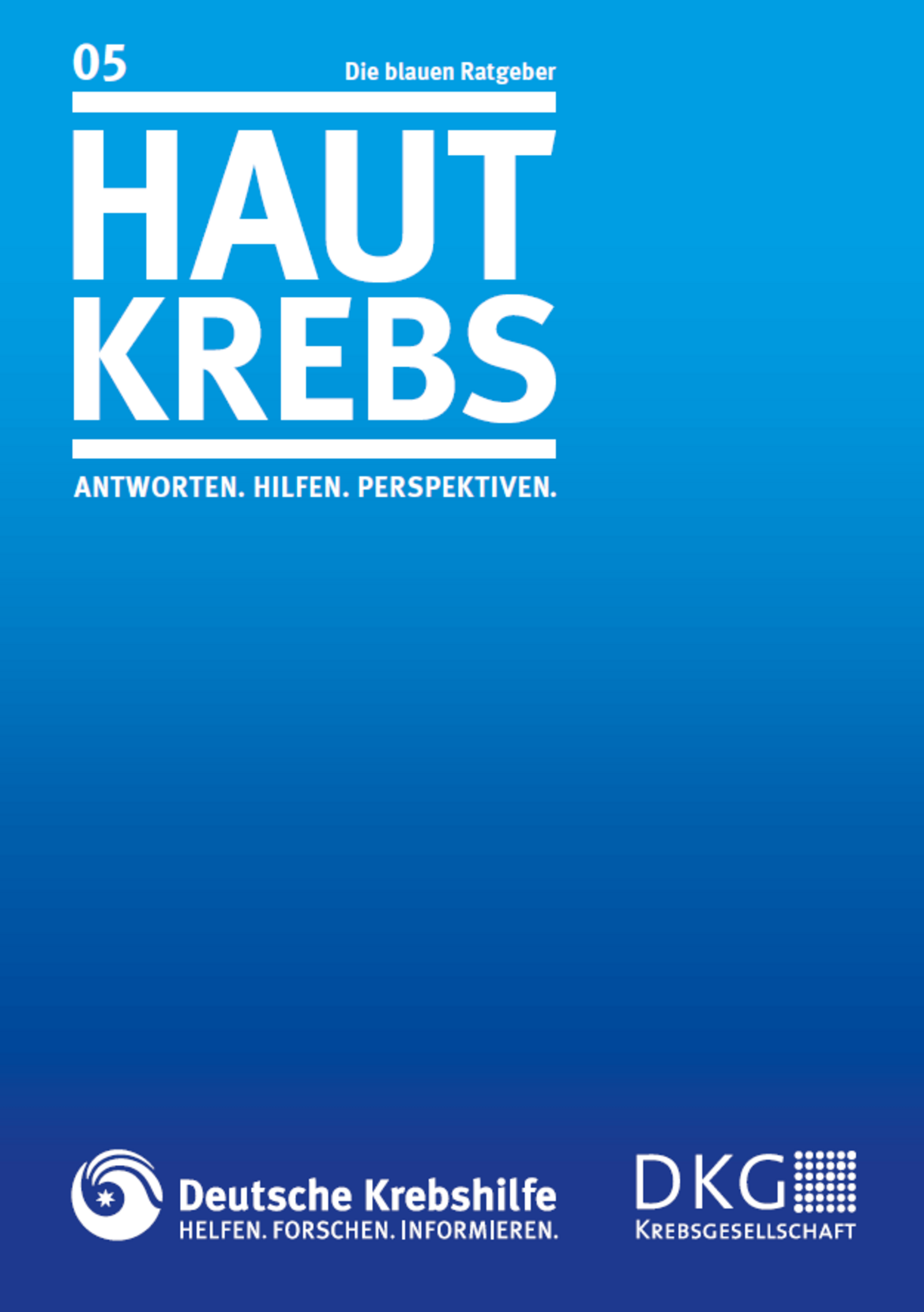 Blauer Ratgeber Hautkrebs