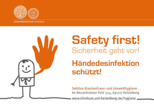 Safety first!