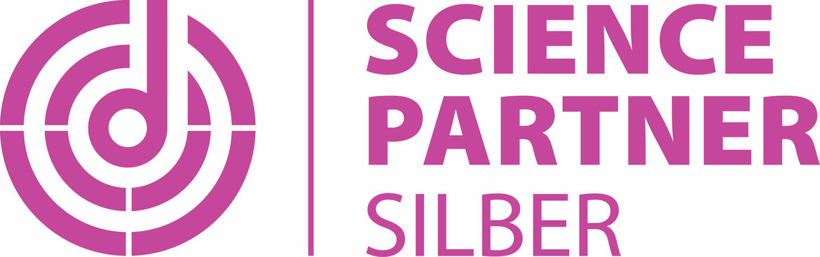 Logo Science Partner Silber