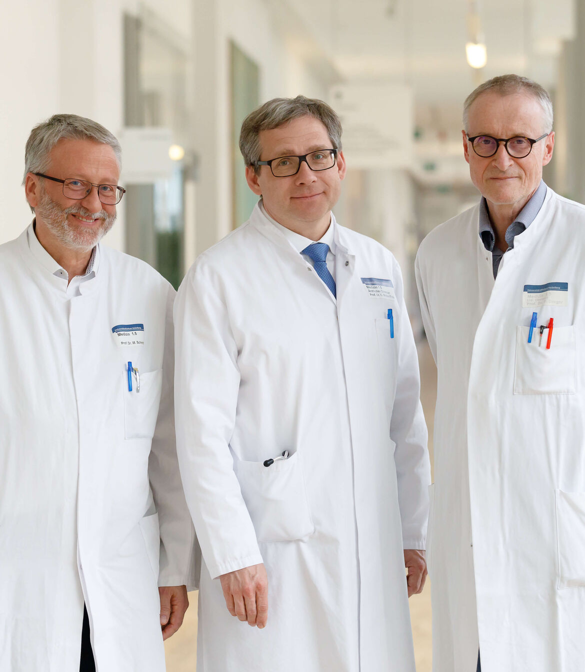 Prof. Dr. med. Michael Schmitt, Prof. Dr. med Carsten Müller-Tidow, Prof. Dr. med. Dreger