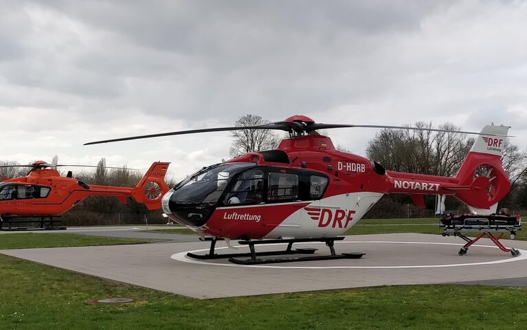 Hubschrauberlandeplatz am UKHD