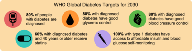 WHO Global Diabetes Targets for 2030