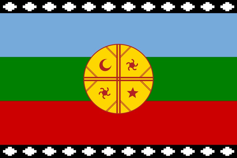 Flagge of the Mapuches